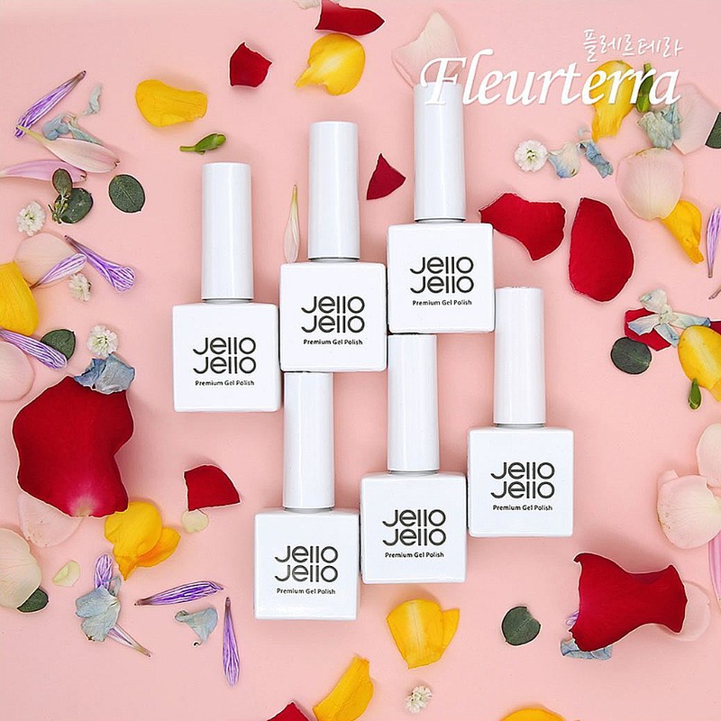 Jello Jello Plerterra 6 types of individual spring glitter gel