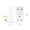 Countdown Timer Socket with 2 USB Ports 5V 2.1A Outlet