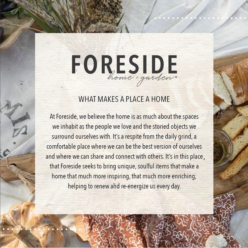 Foreside Home & Garden 18 x 12 inch Rustic Birds