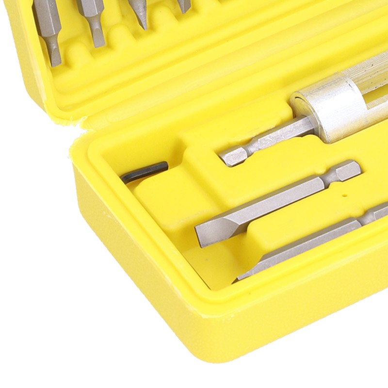 20Pcs Screwdriver Converter 180° Rotation Various Specifications Multifunctional Drill Driver