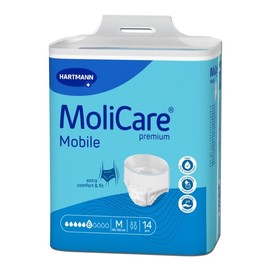 Molicare Premium Mobile 6 Drops - Medium X 14 (Limit 4 per order)
