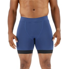 TYR Men's Durafast Elite Jammer Swimsuit, Storm, 28