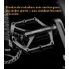 Pedal De Bicicleta Mtb Para Montaña Antideslizante Aluminio Negro