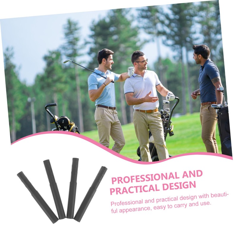 Mikinona 4pcs Golf Club Extension Rods Carbon Fiber Golf Shaft