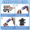 50 ml(1.69 OZ) Stone Glue,Marble Glue Instant,with Mixing Nozzle,Strong Clear