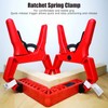 Woodworking Ratchet Clamp High Strength Quick Release Ratchet Spring Clamp
