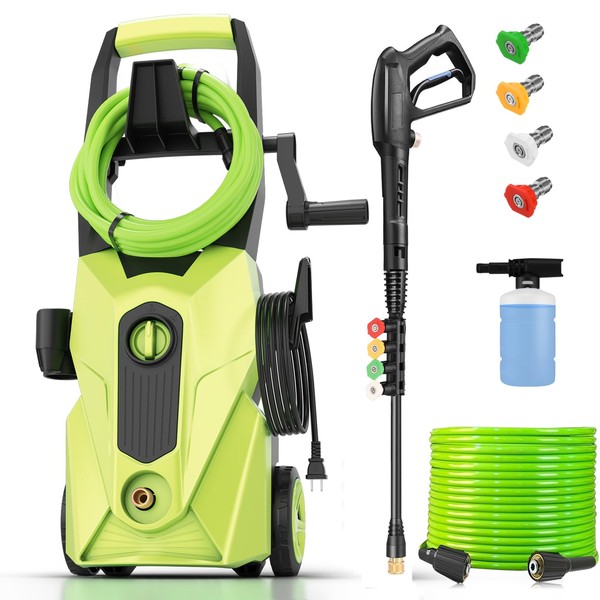 2025 New 5000PSI Electric Pressure Washer, Power Washer with 33FT