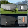 Tuszom Pop Up Camper Cover, 7 Layers Waterproof Folding Camping
