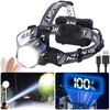 Headlamps 20000 High Lumens Rechargeable for Adult - 1500 Meters