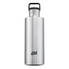 Esbit Sculptor Drinking Bottle Stainless Steel with Practical Loop Closure