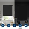 100% Blackout Roller Shades Cordless Blinds for Indoor Windows,Free-Stop Window