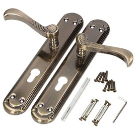 Kotarbau Door Handle, Door Fittings Door handle, Door Handle Set, Long Plate Lever handle Set, Inner and Outside Door Handle Door Fitting