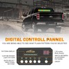 XRIDONSEN 35 inch Amber Green Traffic Advisor Light Bar 48
