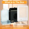 CSC151TW Electric Wall Heater Complete Unit With Thermostat, 120 Volt