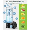 Hydrogen Water Bottle, Hydrogen Water Bottle Generator, Upgraded SPE/PEM Tech,