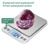 KUBEI Upgraded Larger Size Digital Food Scale Weight Grams and