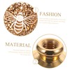 IWOWHERO DIY Crafts Bee Pattern Wax Seal Stamp Head Durable