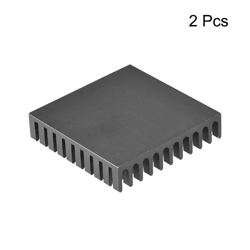 sourcing map Heatsink with Cross-shaped Notches for MOS GPU IC