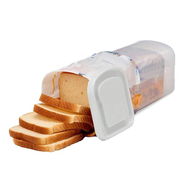 Sandwich Bread Dispenser, Bread Buddy Bread Box Bread Storage Container