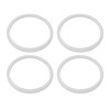 4PCS Water Distiller Sealing Ring Silicone Heat Resistance Water Distiller
