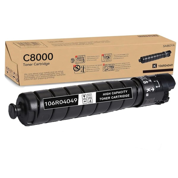 Versalink C8000 High Yield Black Toner Cartridge Replacement for Xerox