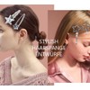 Shoyisenka 18 Pcs Star Hair Clips, Y2k Silver Hair Clips,