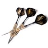 CUESOUL 22 grams Black Scorpion Steel Tip Darts Set with