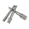 3PCS Impact Grade Socket Adapter Set, Drill to Socket Adapter,