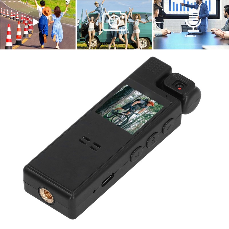 Body Cam 1080P HD 180 Degree Rotation WIFI Hotspot Motion
