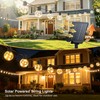 KepStars Outdoor String Lights Solar Powered Waterproof, 50ft 20 LED