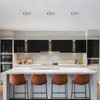 OTeedo 3 Pack Pendant Lights Kitchen Island,3 Color Modern LED