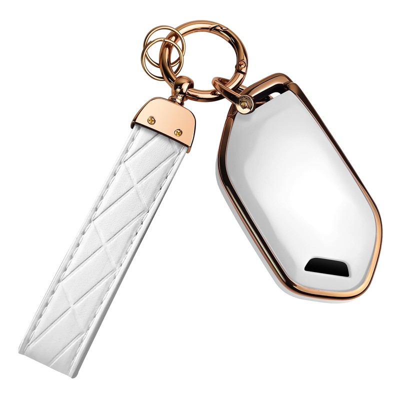 Bqepe for Kia Key Fob Cover Keychain Fit for, 2023