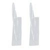 2PCS Skateboard Wall Mount Display Rack Acrylic Skateboard Wall Hanger