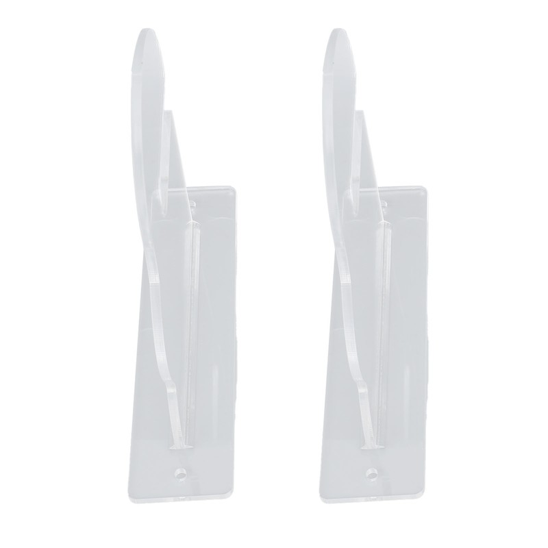 2PCS Skateboard Wall Mount Display Rack Acrylic Skateboard Wall Hanger
