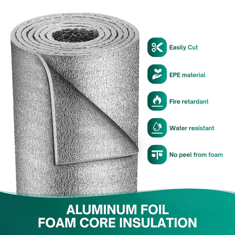 HADOR Window Insulation for Summer Heat, Reflective Insulation Roll 24