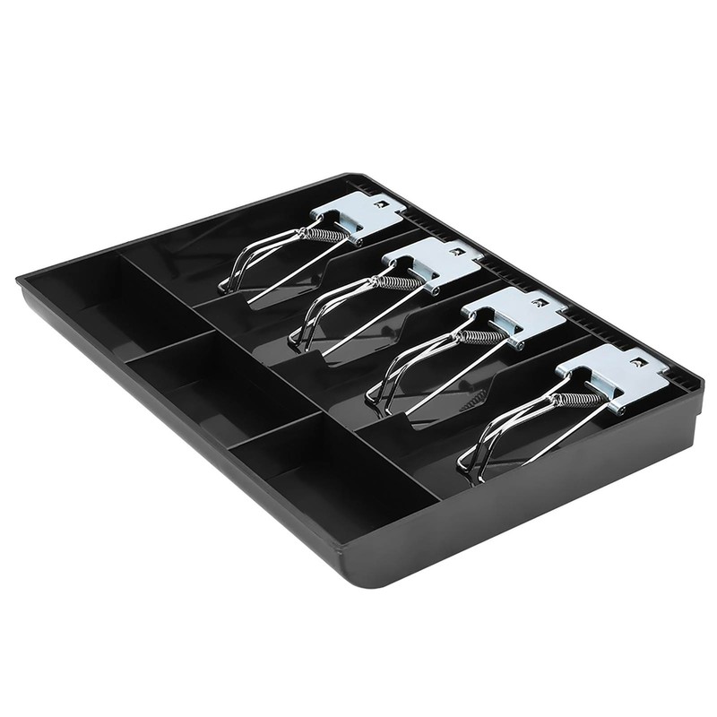 Cash Drawer Register Insert Tray Replacement Cashier Four Box with