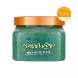 Tree Hut 트리헛 바디스크럽 코코넛라임 510g Tree Hut Body Scrub Coconut Lime 510g