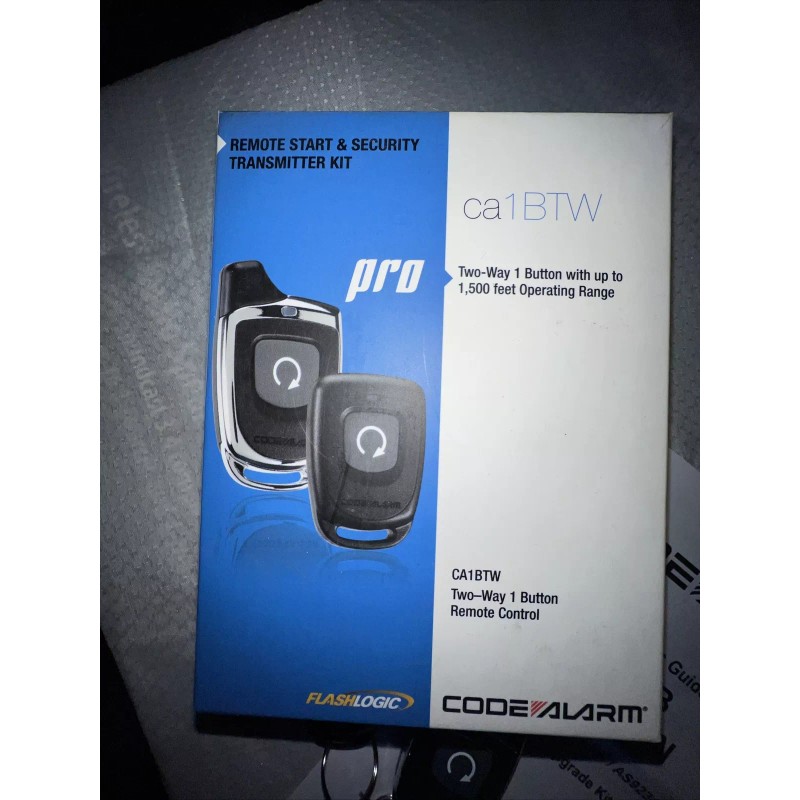 code alarm remote start upgrade to 2way kit