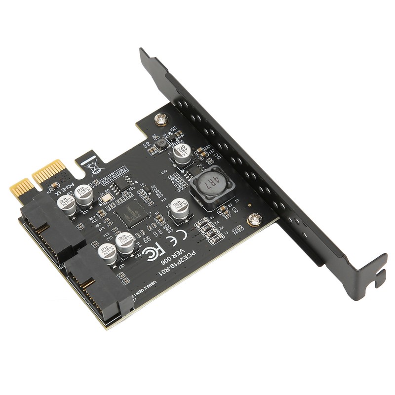 PCIE to USB 3.2 Expansion Card 5Gbps High Speed USB3.2
