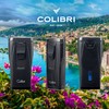 Colibri Monaco Triple Jet Flame Lighter - Windproof & Refillable,