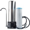 Lake Industries Stainless Steel Countertop Water Purifier Filter (KDF Cartridge)