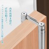 Free Hinge, 2 Pieces, Stainless Steel Door Hinge, Double Opening,