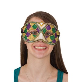 Jacobson Hat Company Women's Mask, Mardi, Adult