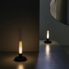Fockety LED Table Lamp, Soft Light No Stroboscopic Rechargeable Ambient