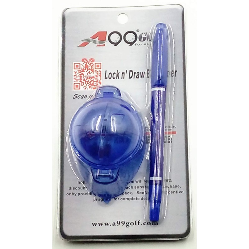 A99 Golf Ball Line Marker Lock n Draw Ball Liner