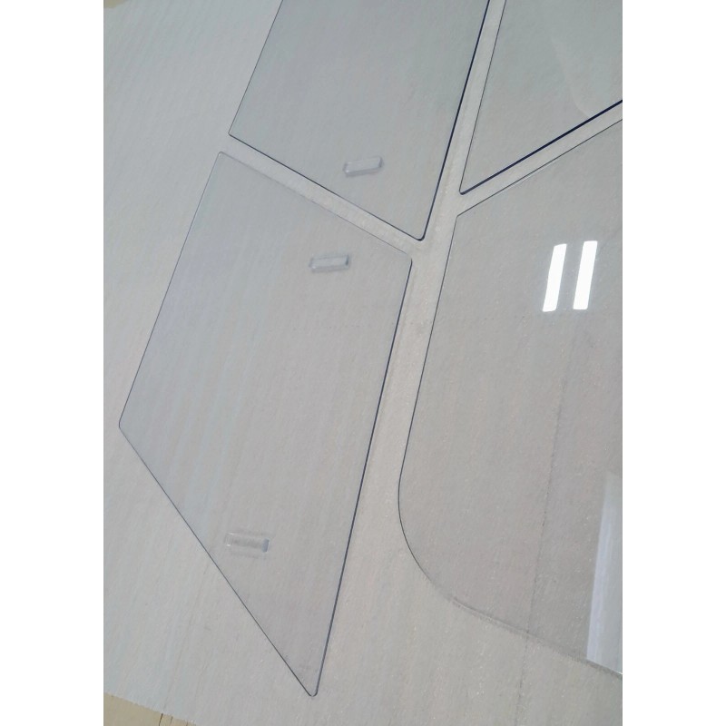 DAXCNC MG MGA NEW SIDE CURTAIN SLIDING WINDOWS SET 1956-1962
