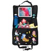 HECKBO 2x car backseat organizer with adjustable tablet pocket for