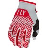 Fly Racing 2023 Adult Kinetic Gloves (Red/Grey, X-Small)