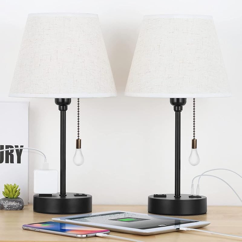 Ceiling Fan Pull Chain, Fan Pulls Set with Connector, 2