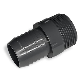 Conector de manguera de PVC de 1 pulgada – Inserto de 1 pulgada x 1 pulgada MNPT – Accesorios de manguera de jardín – Accesorios de manguera – Adaptador de manguera de conector de púas para manguera